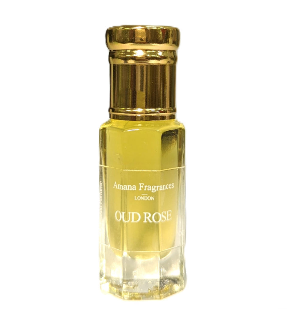 OUD ROSE PREMIUM OIL PERFUME - ALCOHOL-FREE, 6ML