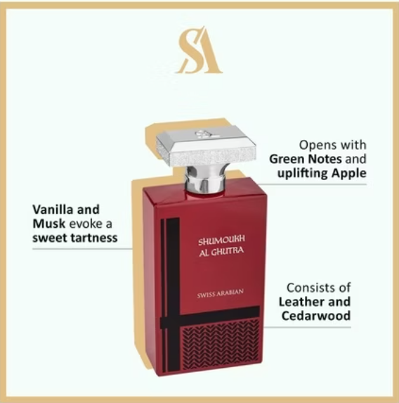 Swiss Arabian Shumoukh Al Ghutra Eau De Parfum 100ml