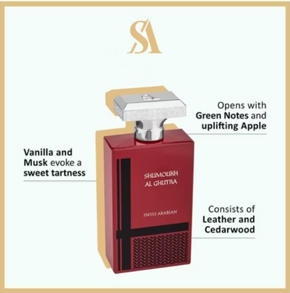 Swiss Arabian Shumoukh Al Ghutra Eau De Parfum 100ml